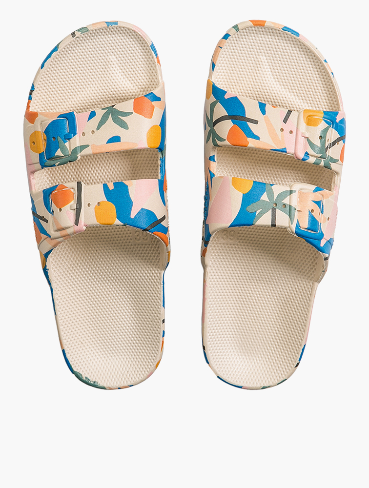 MyRunway Shop Freedom Moses Stone Palmetto Sandal for Women & Men